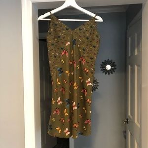 Cute summer dress with tie straps